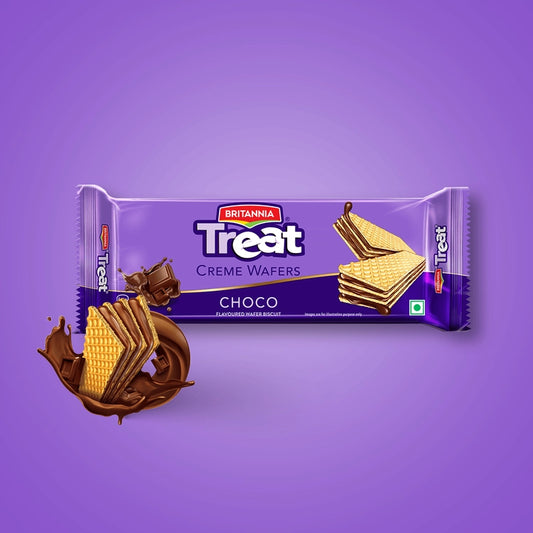 Britannia Treat Chocolate Creme Wafers